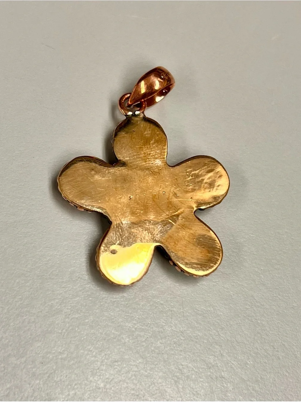 Copper Cotton Candy Turquoise Star Pendant